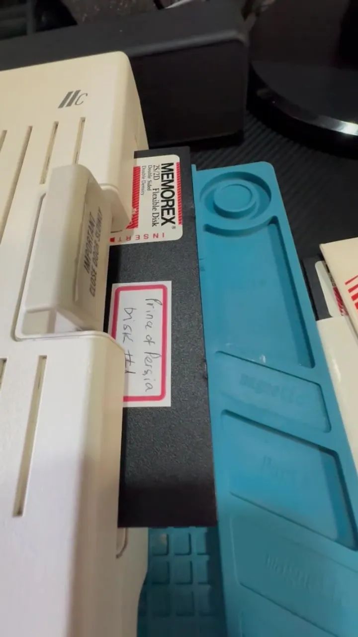 Apple IIc 1984 totalmente funcional com fonte original Apple - Foto 5