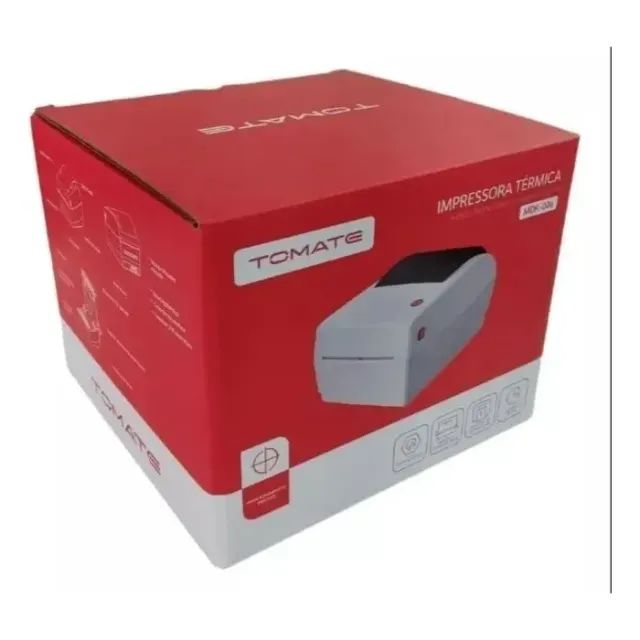 Impressora Tomate MDK-006 600 DPI Código De Barras E Etiquetas USB - Foto 3