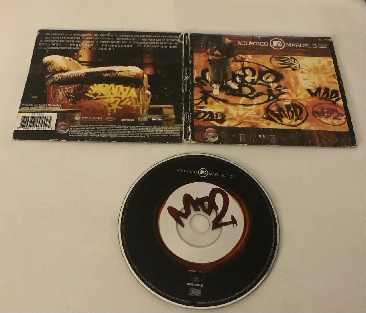 cd Marcelo D2 MTV Acústico ótimo estado raridade - Foto 4