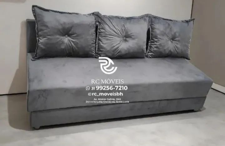 Sofá cama novo