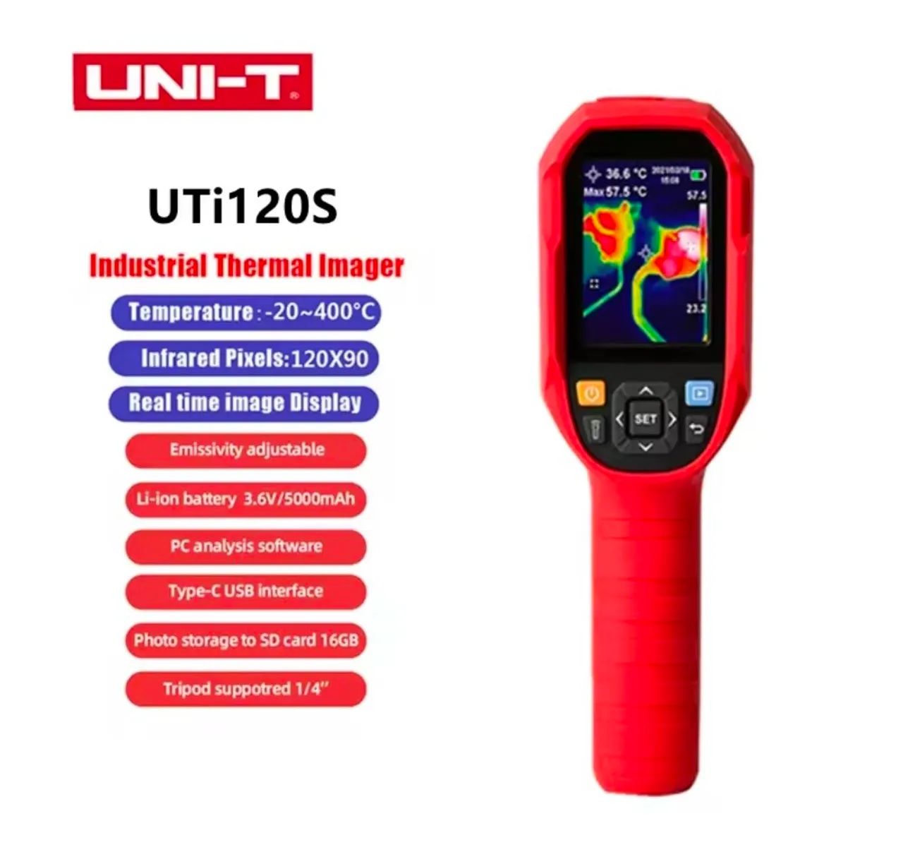 Câmera Termografica UNI-T UTI120S