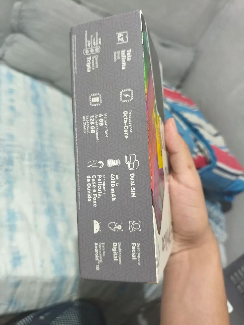  Philco p10 com, 4g ram 128gb de espaço  - Foto 2