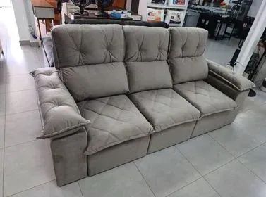 Sofá Retrátil e Reclinável 2,30m - Promoção!