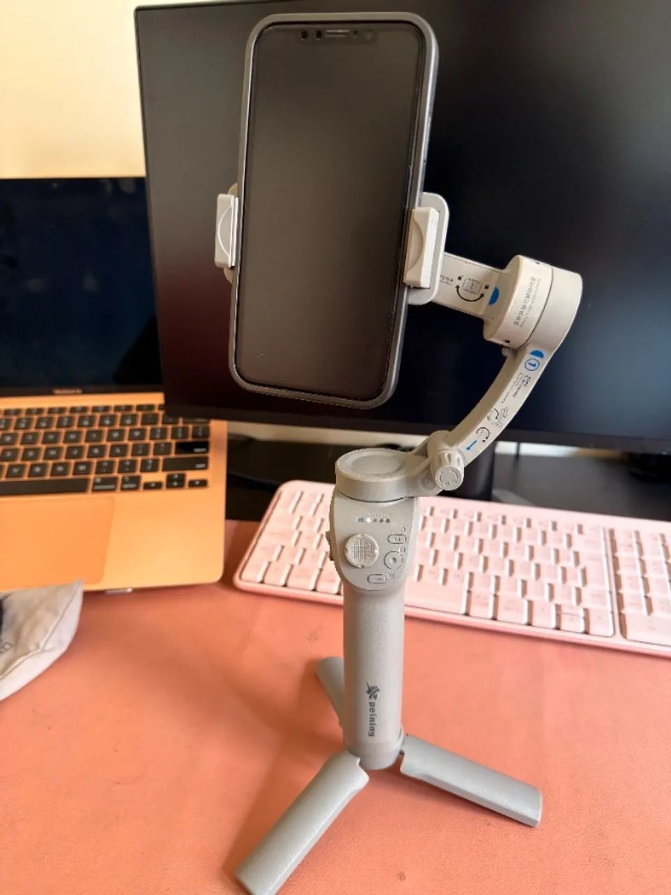 Gimbal Estabilizador 3 Eixos para celular