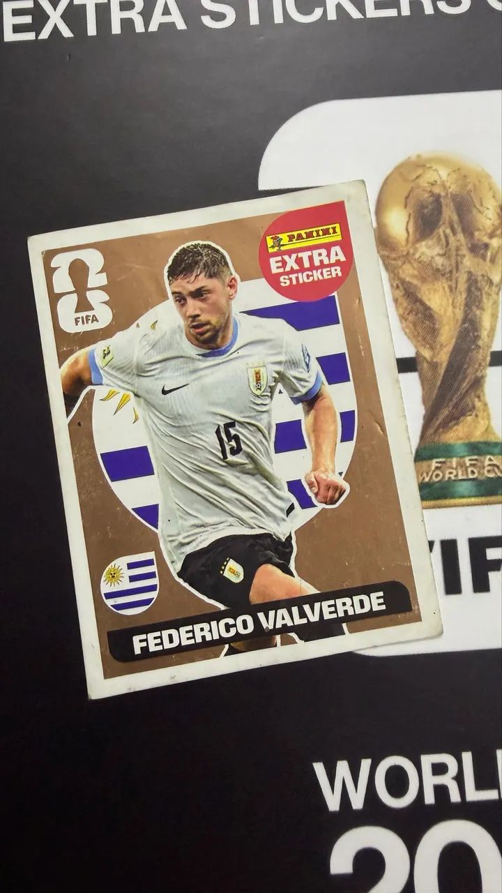 Figurinha Legend Federico Valverde Bronze Panini 2026