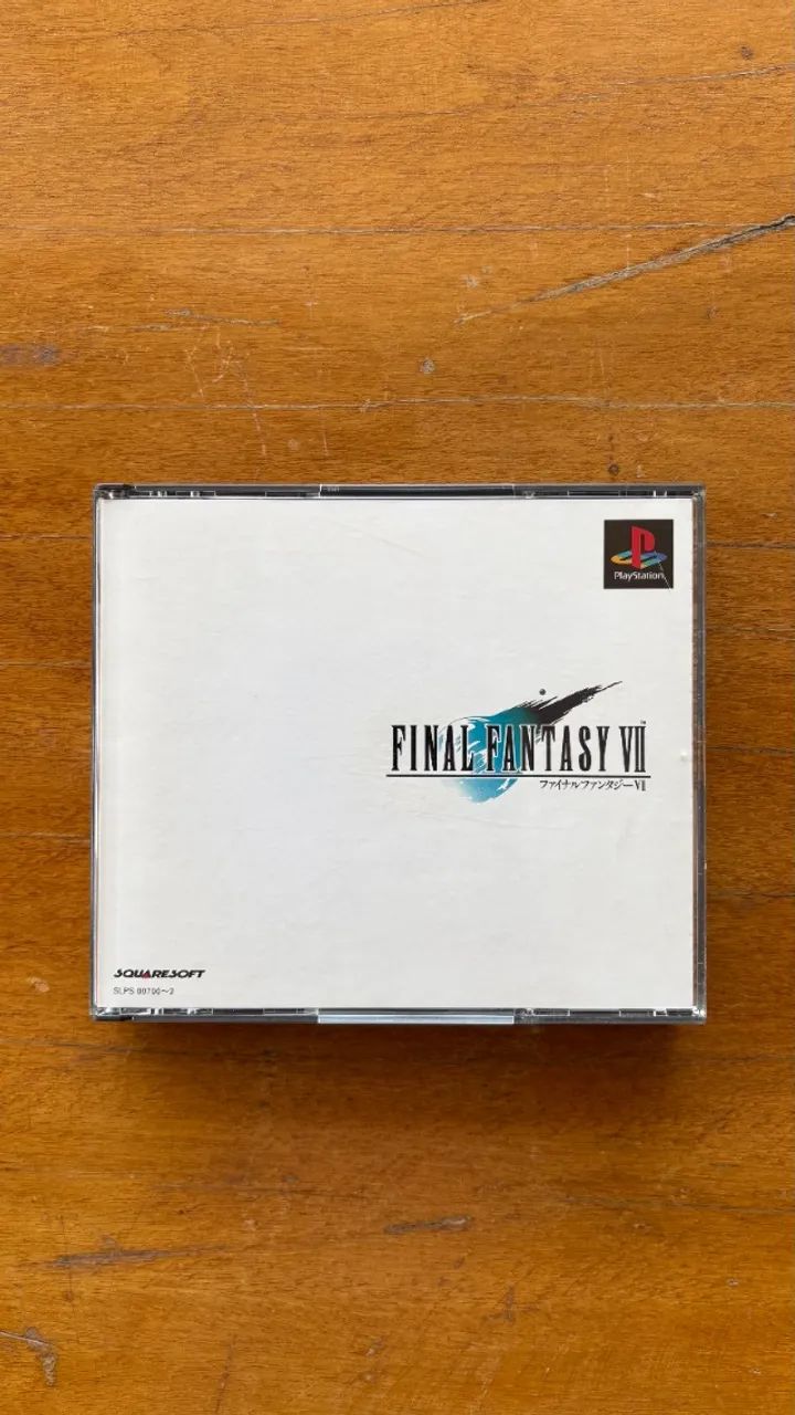 Final Fantasy VII (JP) - PS1 - Jogos de Vídeo Game - Alta Floresta