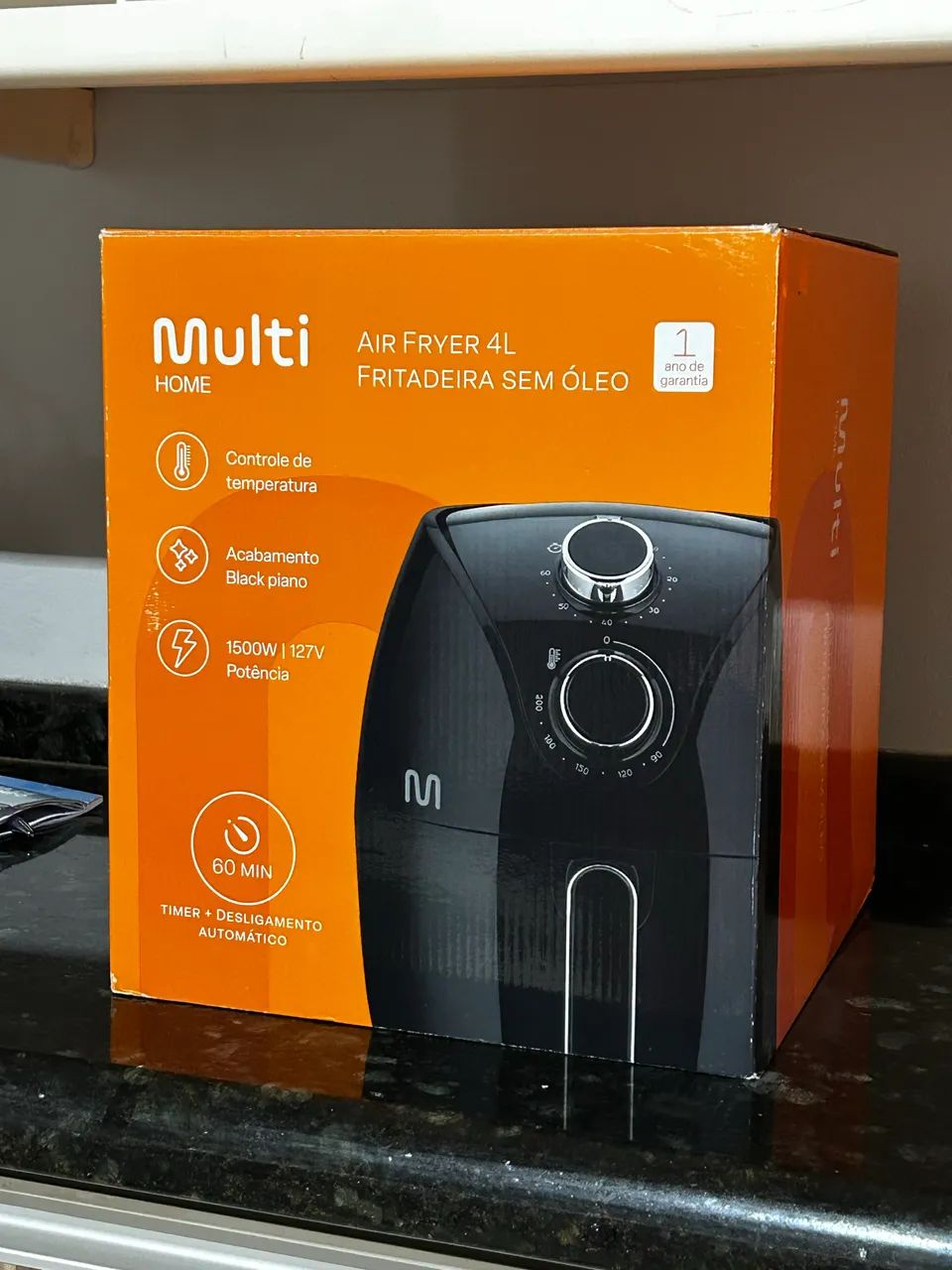 Air Fryer Multilaser 4L NOVA LACRADA - 110V - Foto 6