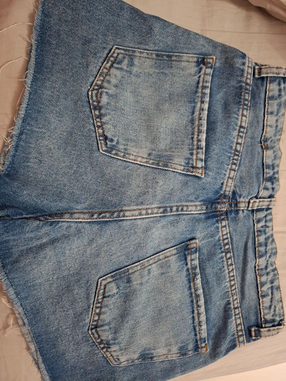 Short jeans com brilho - Foto 4