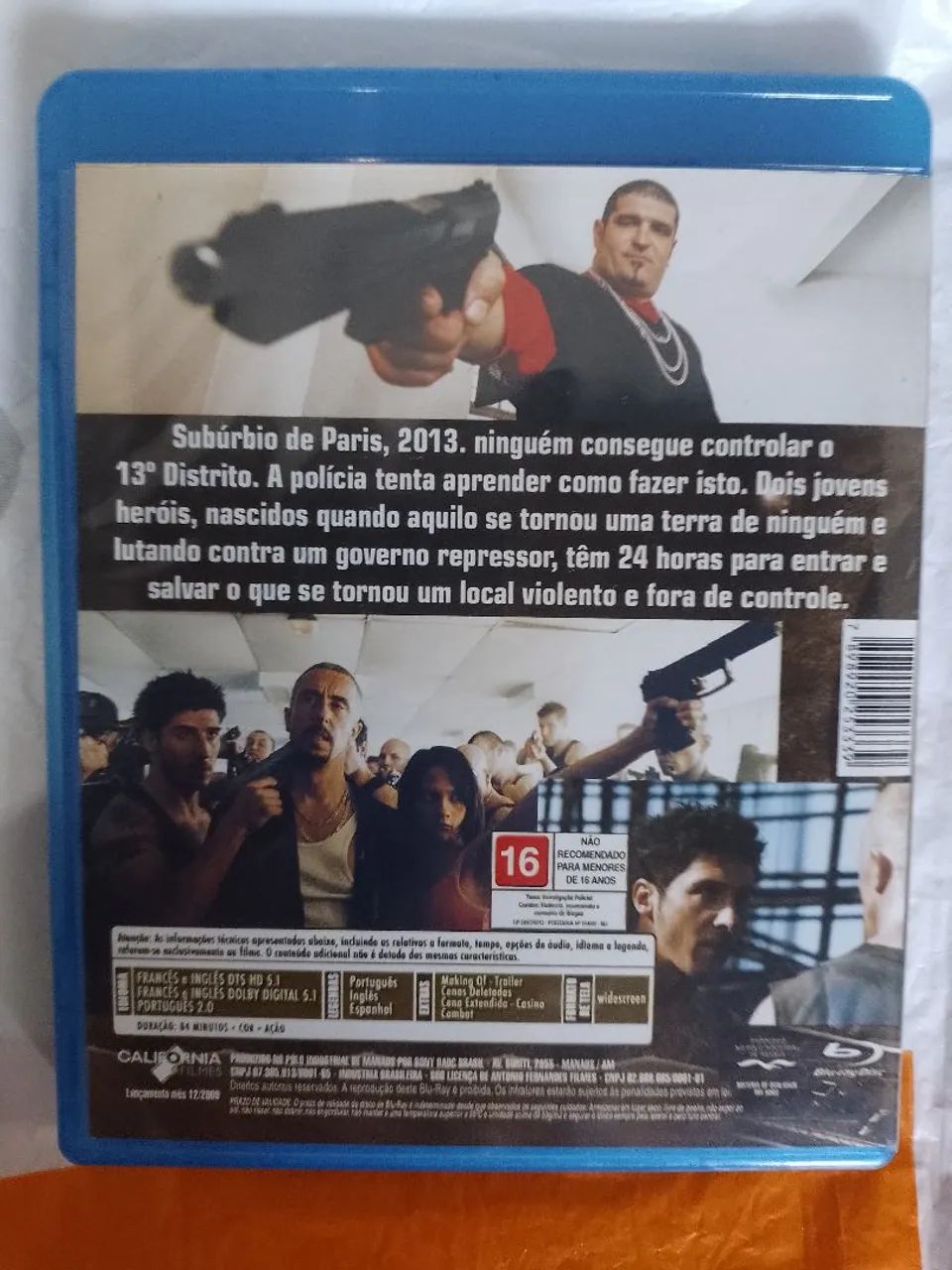 Blu-ray B13 13? Distrito (Dublado e Legendado) - Foto 4