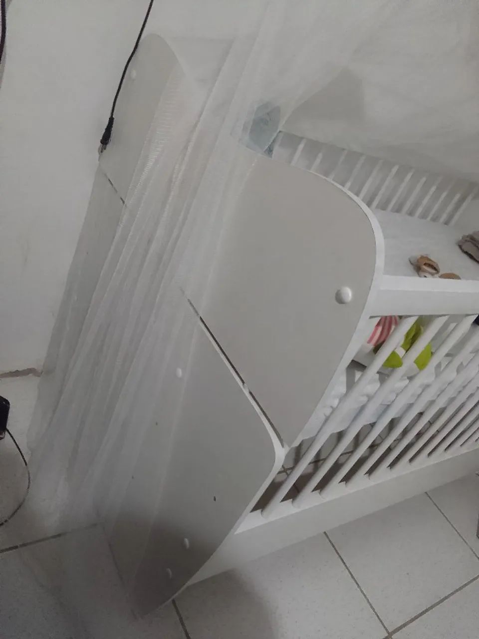Berço e colchão em estado de novo.  - Foto 2