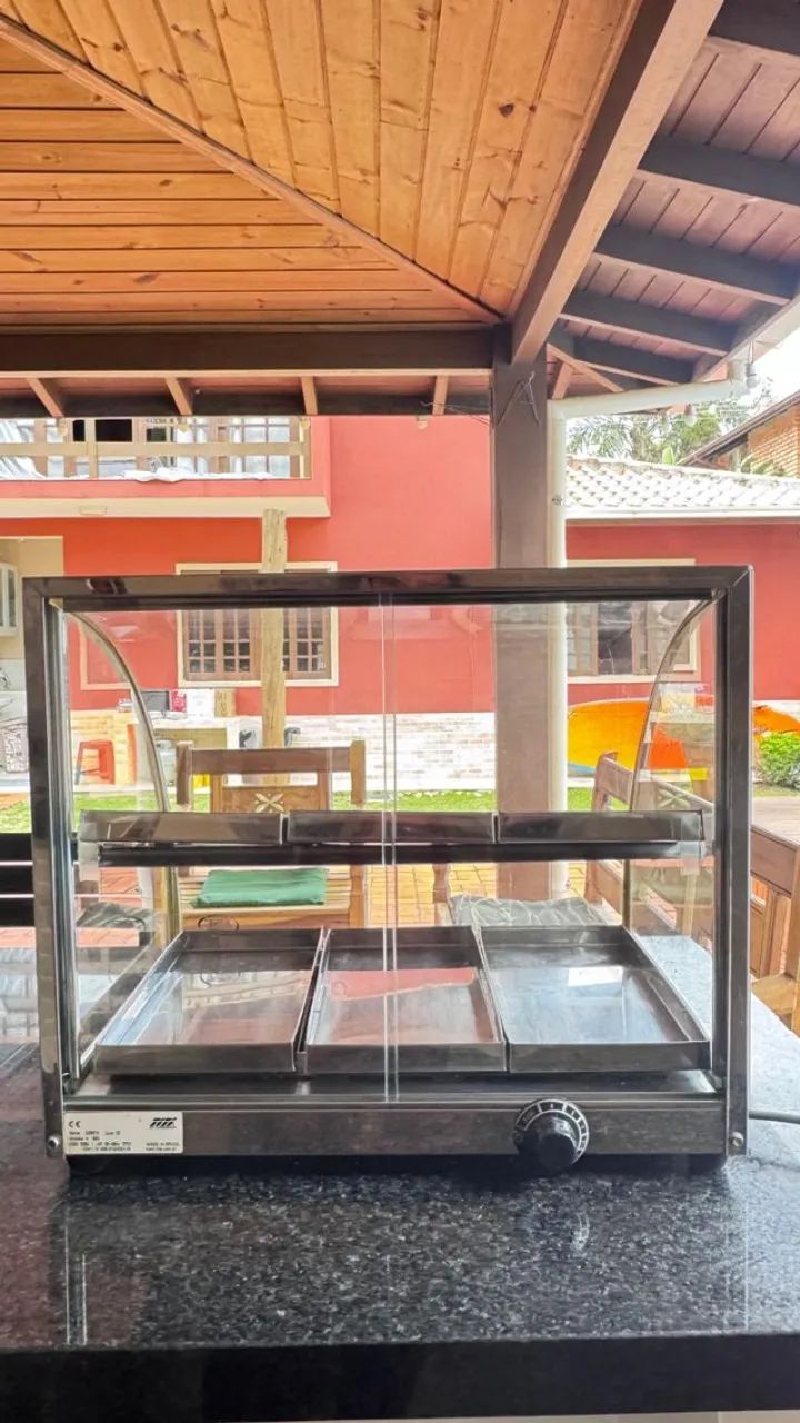 Estufa / vitrine aquecida para salgados, marca TITA - modelo W680 - Foto 2