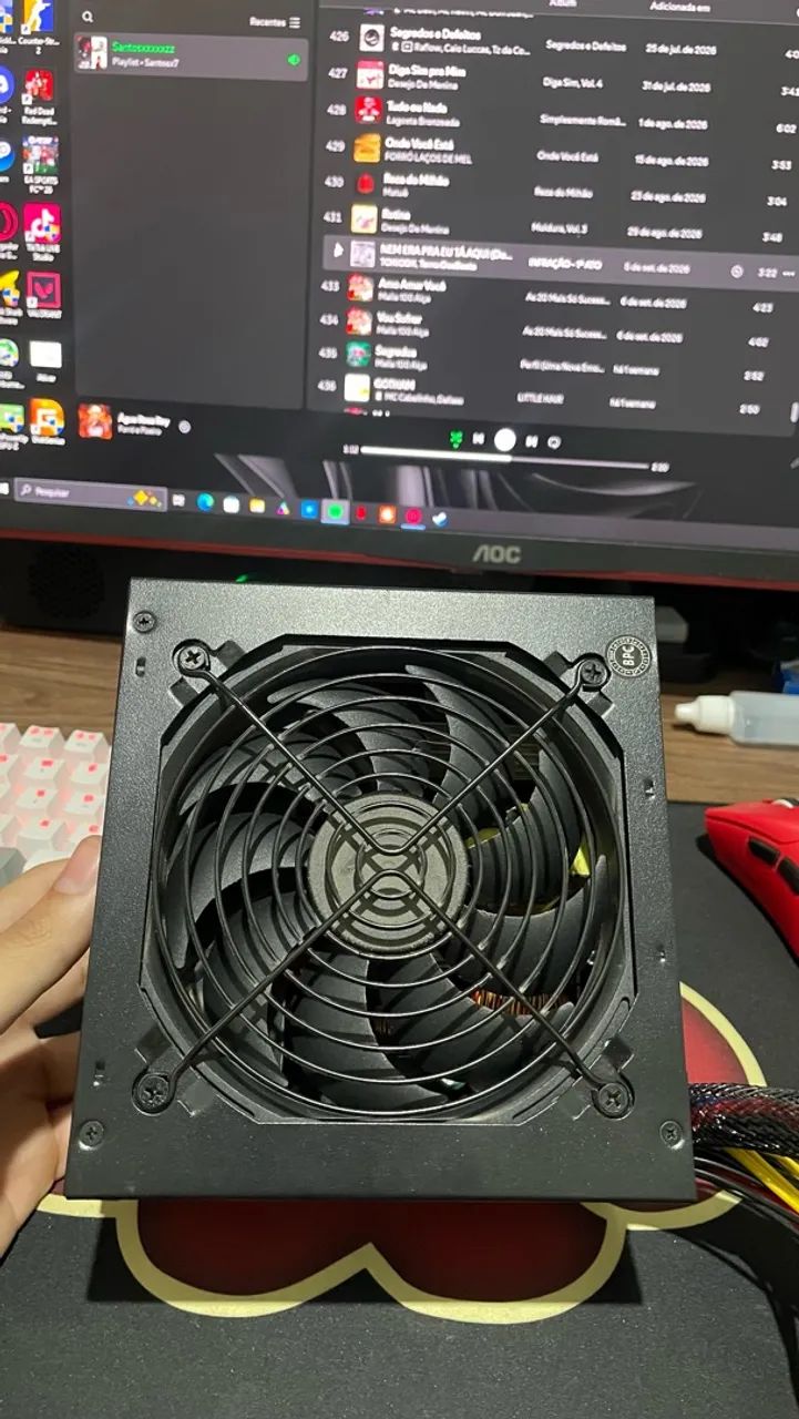 Fonte Atx 600w funcionando perfeitamente - Foto 2