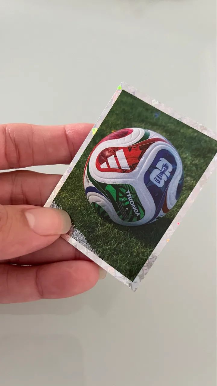 Figurinha FWC 5 Bola Copa do Mundo Panini 2026 