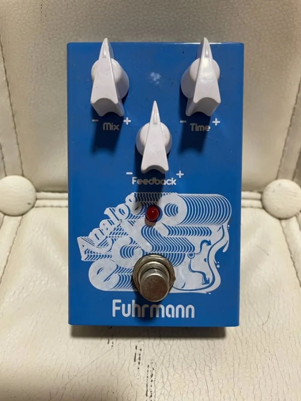 Pedal Delay Fuhrmann Analog Echo - Super Conservado!!!
