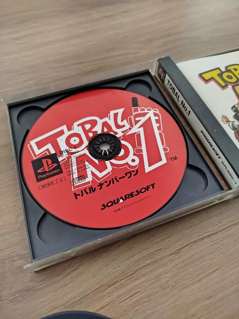 Jogo CD TOBAL PS1 versão JP original - Foto 2