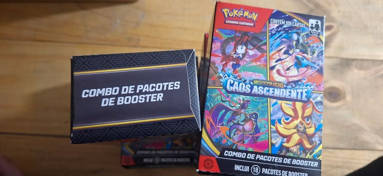 Mini Boosterbox Caos Ascendente BR - POKÉMON - Foto 2
