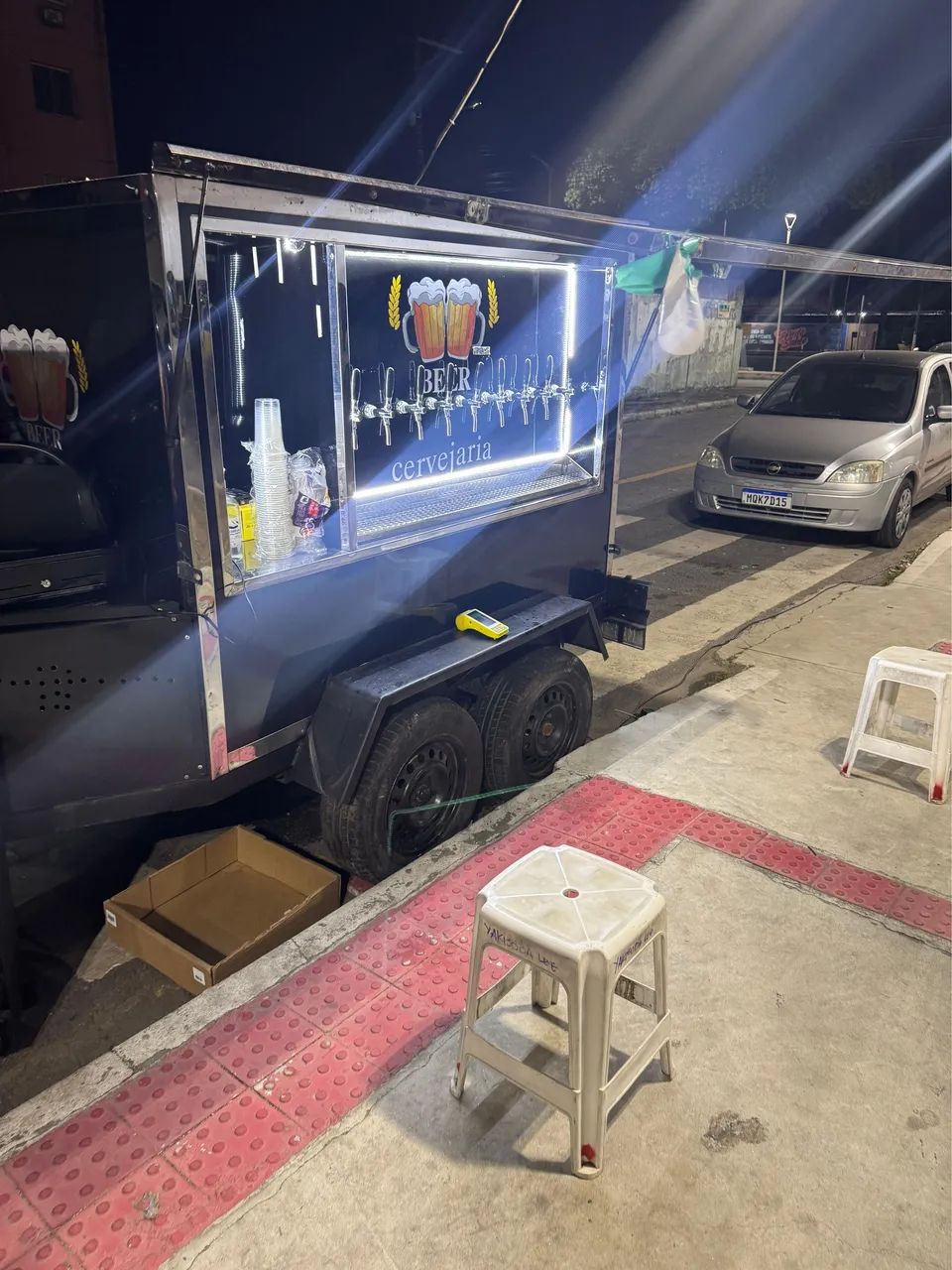 Carrocinha de chopp + câmera fria  - Foto 5