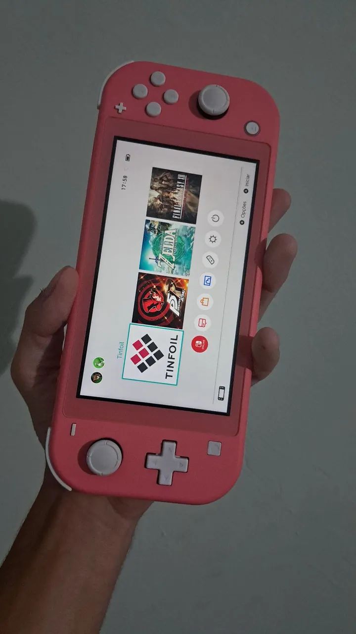 Switch desbloqueado rosa - Foto 2