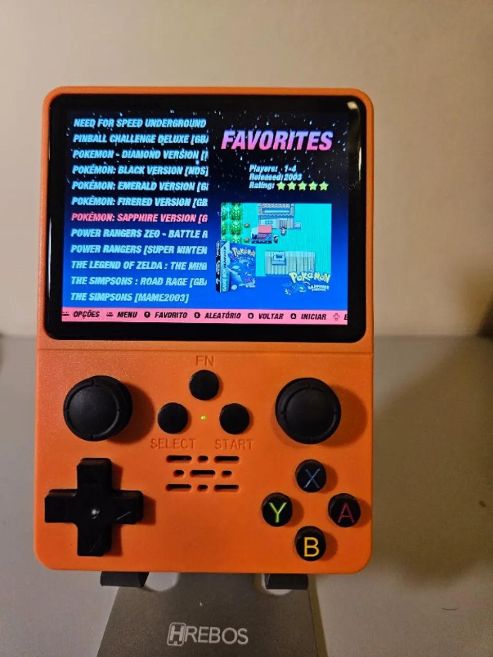 Portátil Retrogames R35S - com Diversos Emuladores e Jogos + Bag + Grip - Foto 2