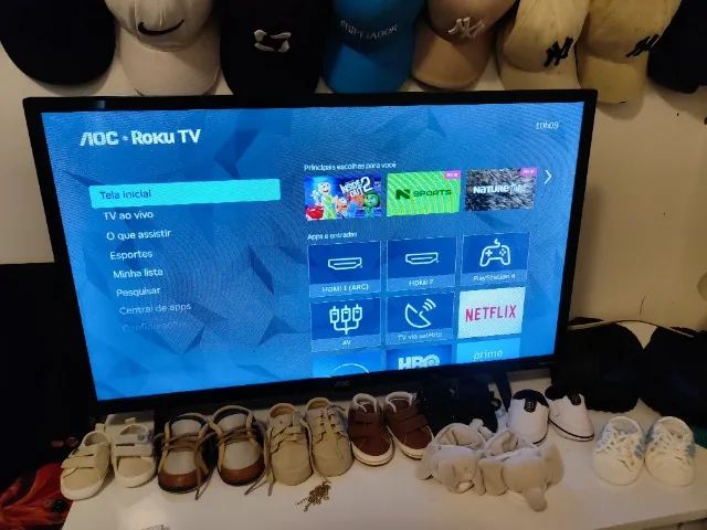 Tv Roku AOC 32 polegadas - Foto 4