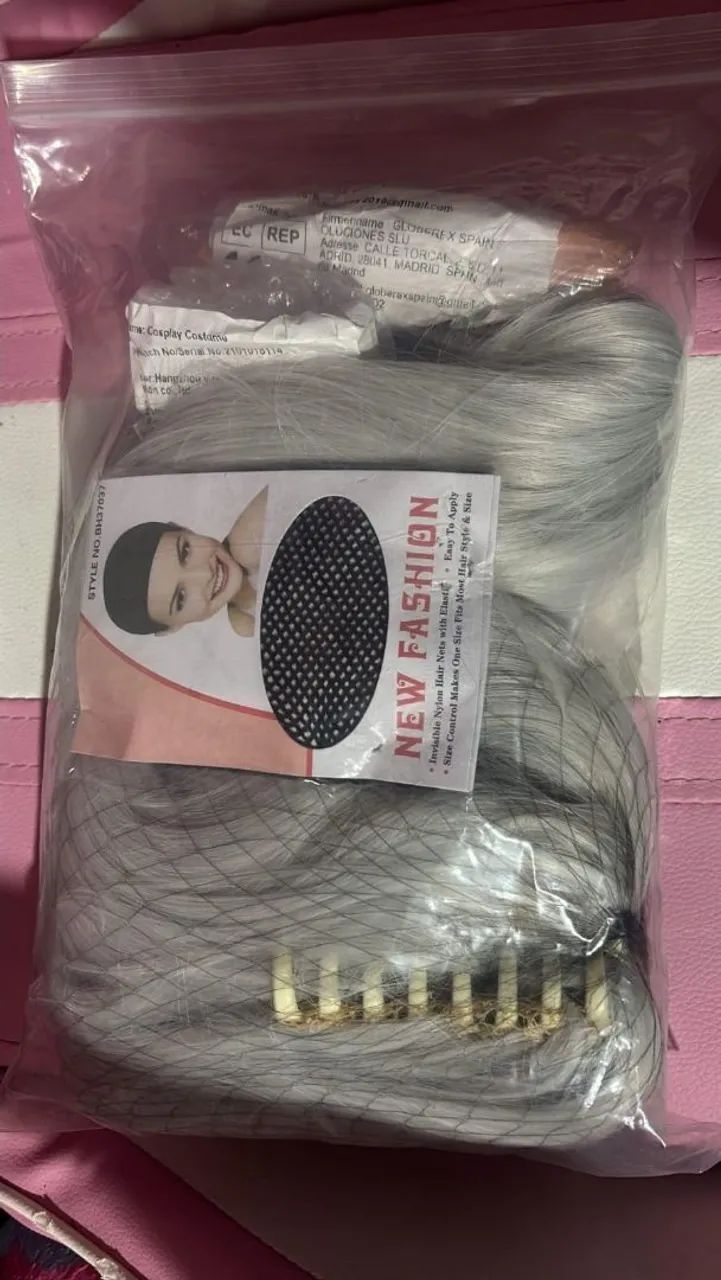 Wig/Peruca Cosplay Frieren Doki Doki SR - Foto 4
