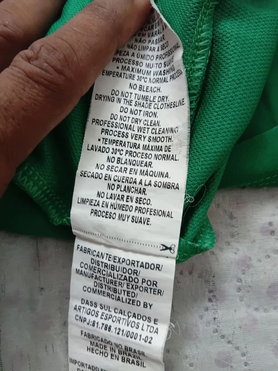 Camisa chapecoense original tamanho p - Foto 4