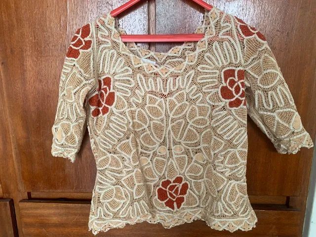 Blusa de renascença,  tamanho M