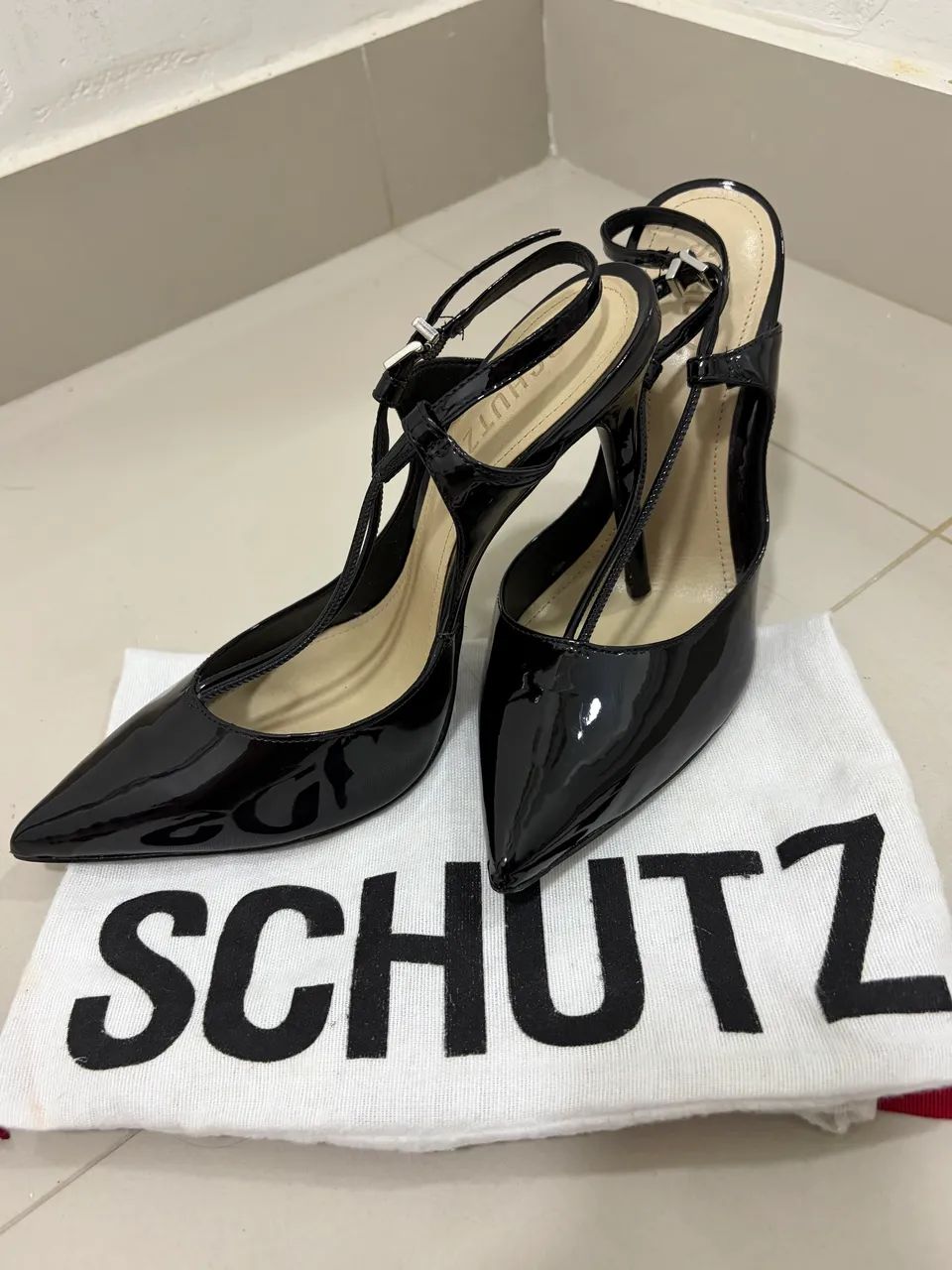 Sapato alto Schutz, TAM 38 - Foto 4