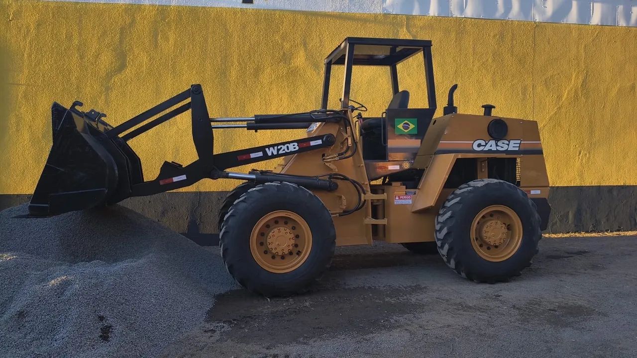 Pá carregadeira w20 case