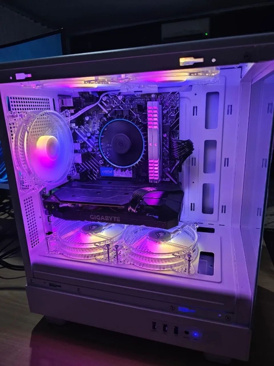 CPU Gamer i5 12400F. 16gb, Nvme 1tb RTX