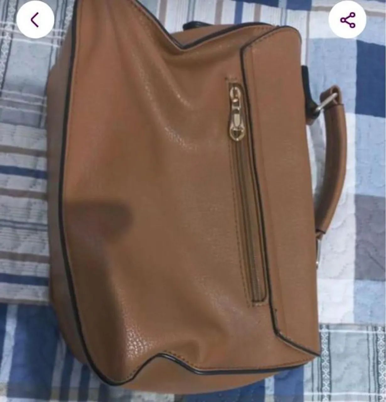 bolsa em couro - Foto 2