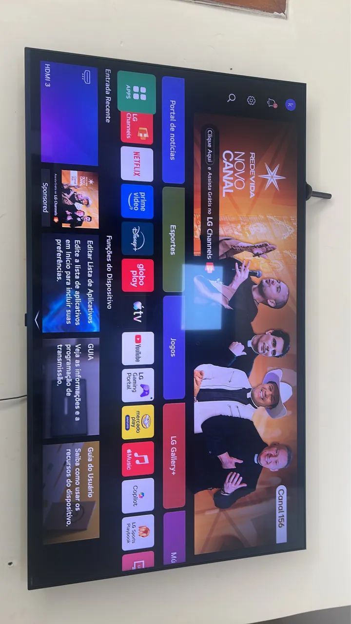 Vendo TV LG QNED 75 polegadas 