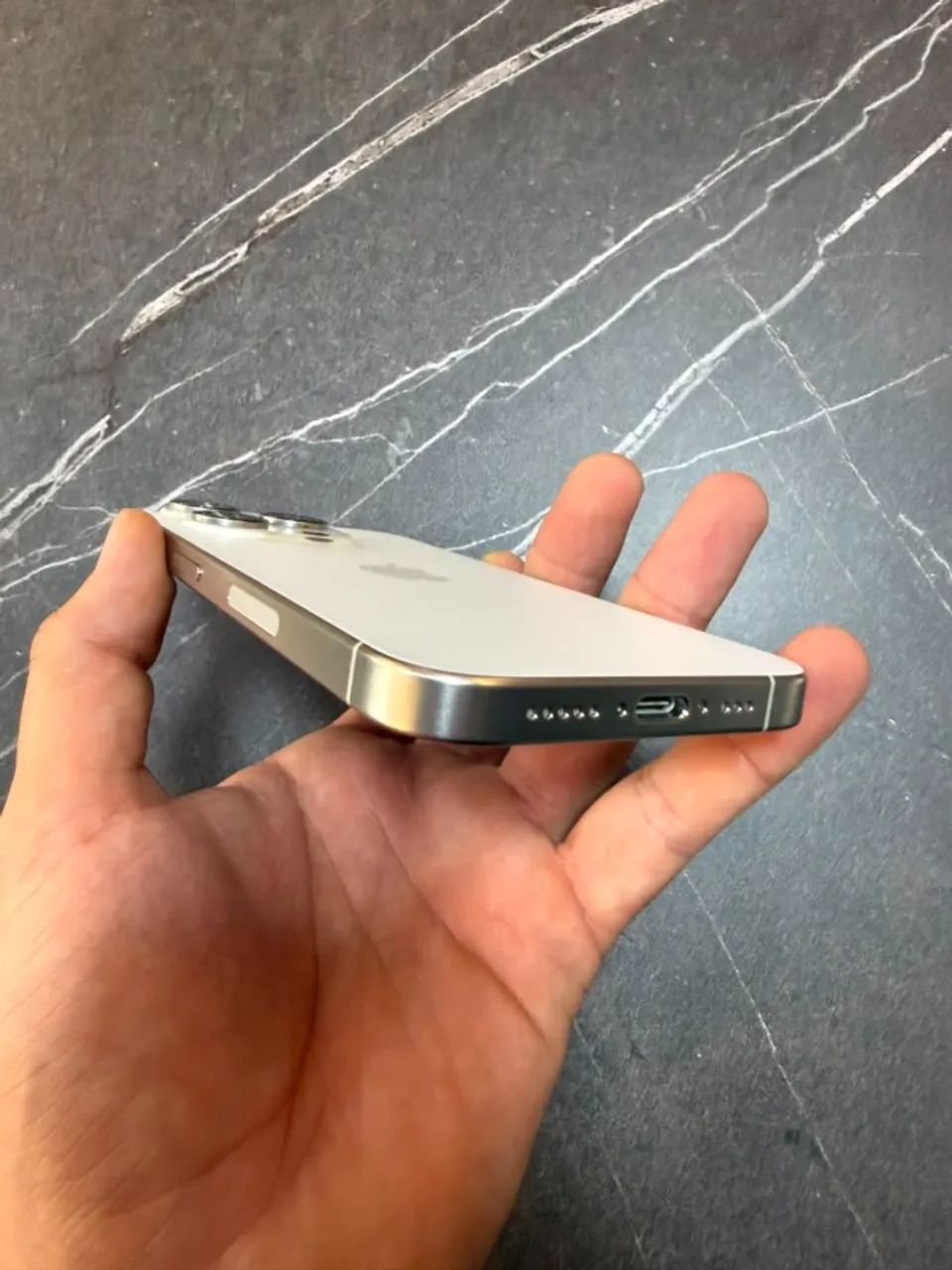 iPhone 15 Pro 512GB Branco Bateria 86% - Foto 5