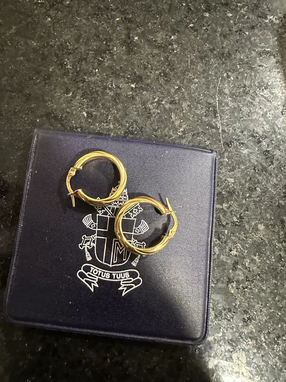 Brinco ouro 18 k