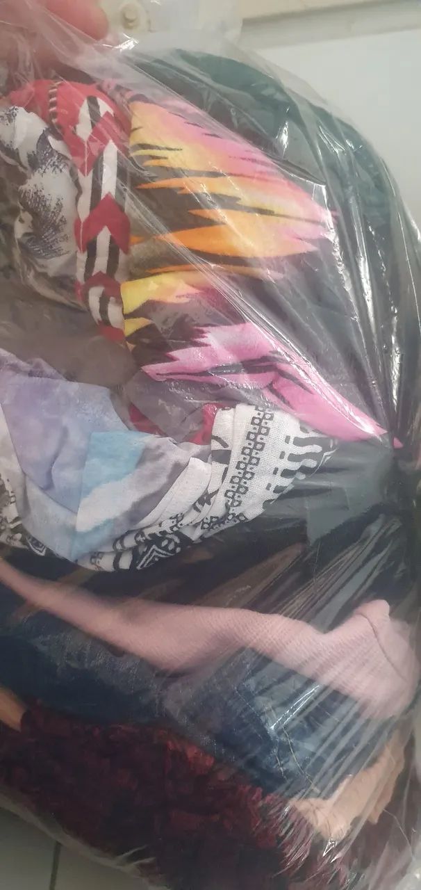 Fardo surpresa roupas feminas