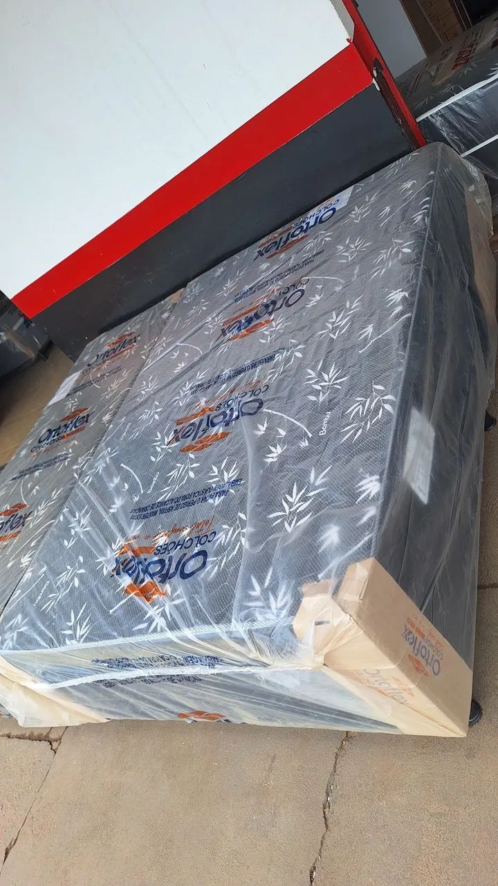 Cama box casal 1.88x1.28x5 cm nova