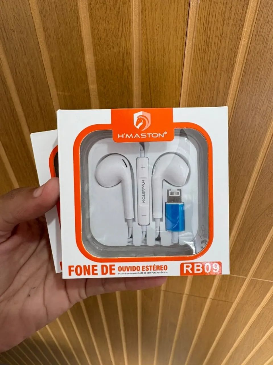 Fone de Ouvido H?Maston RB09 Lightning | iPhone
