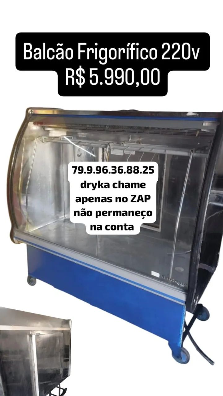 balcão expositor pra açougue
