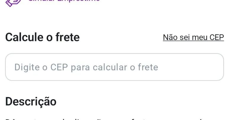 Calculo frete