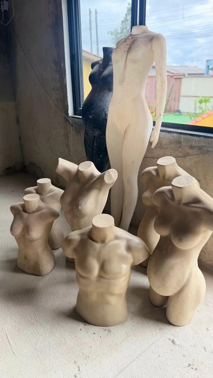 Kit 8 manequins 