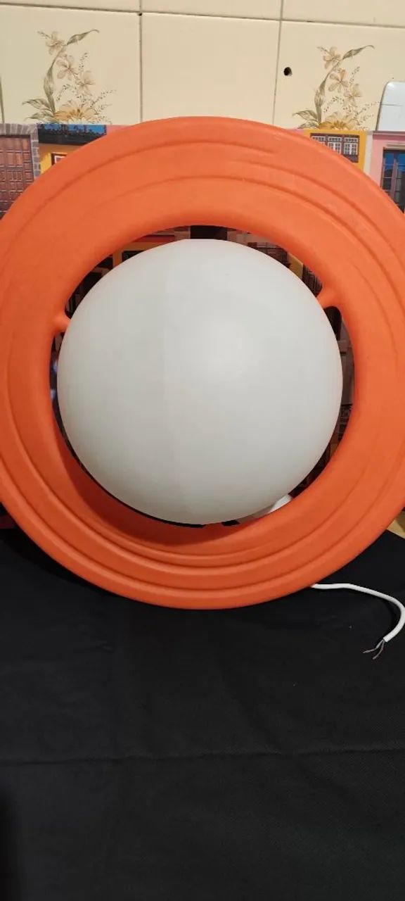 Luminária Saturno  Decorativa 53 cm - Design Moderno e Sofisticado - Foto 3