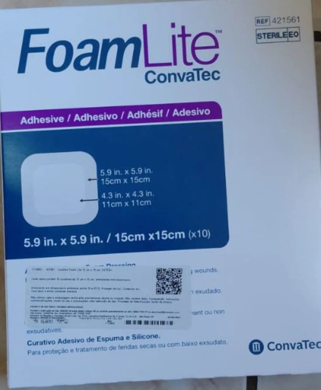 Foram aquacel com 10 unidades 2029