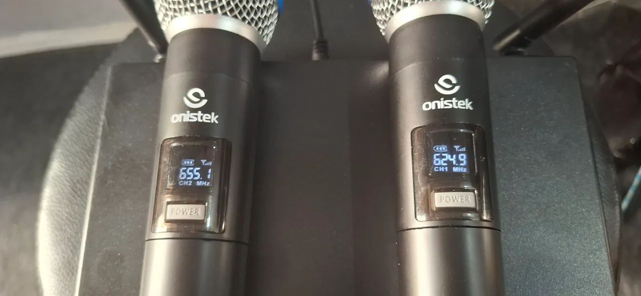 2 microfones sem fio  - Foto 2