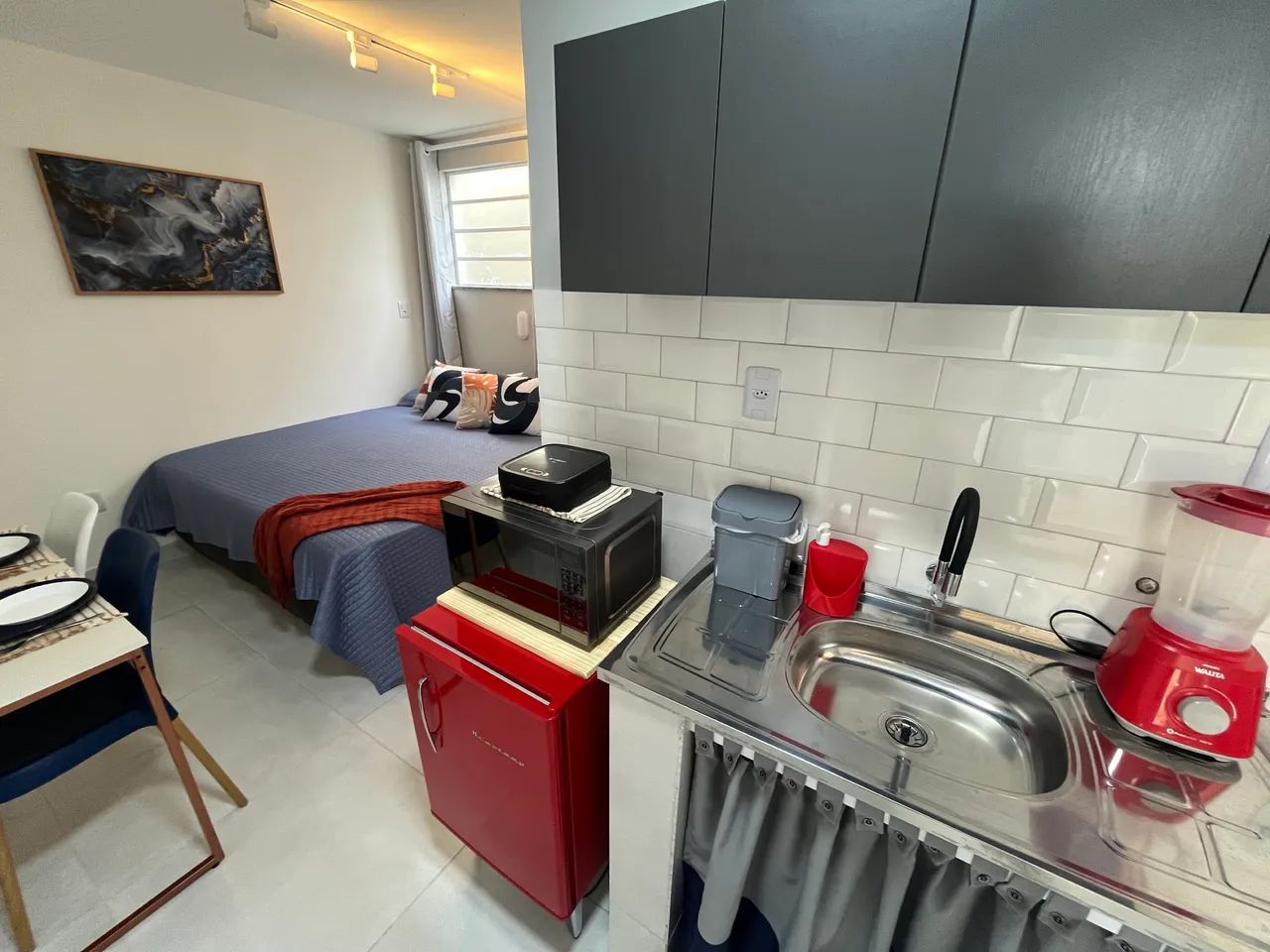 Alugo lindo studio mobiliado na Farolândia bem próximo a UNIT  - Foto 3