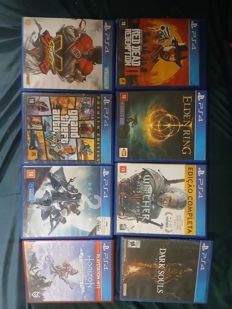 PS4 Slim 800gb 2 controles e 8 jogos - Foto 2