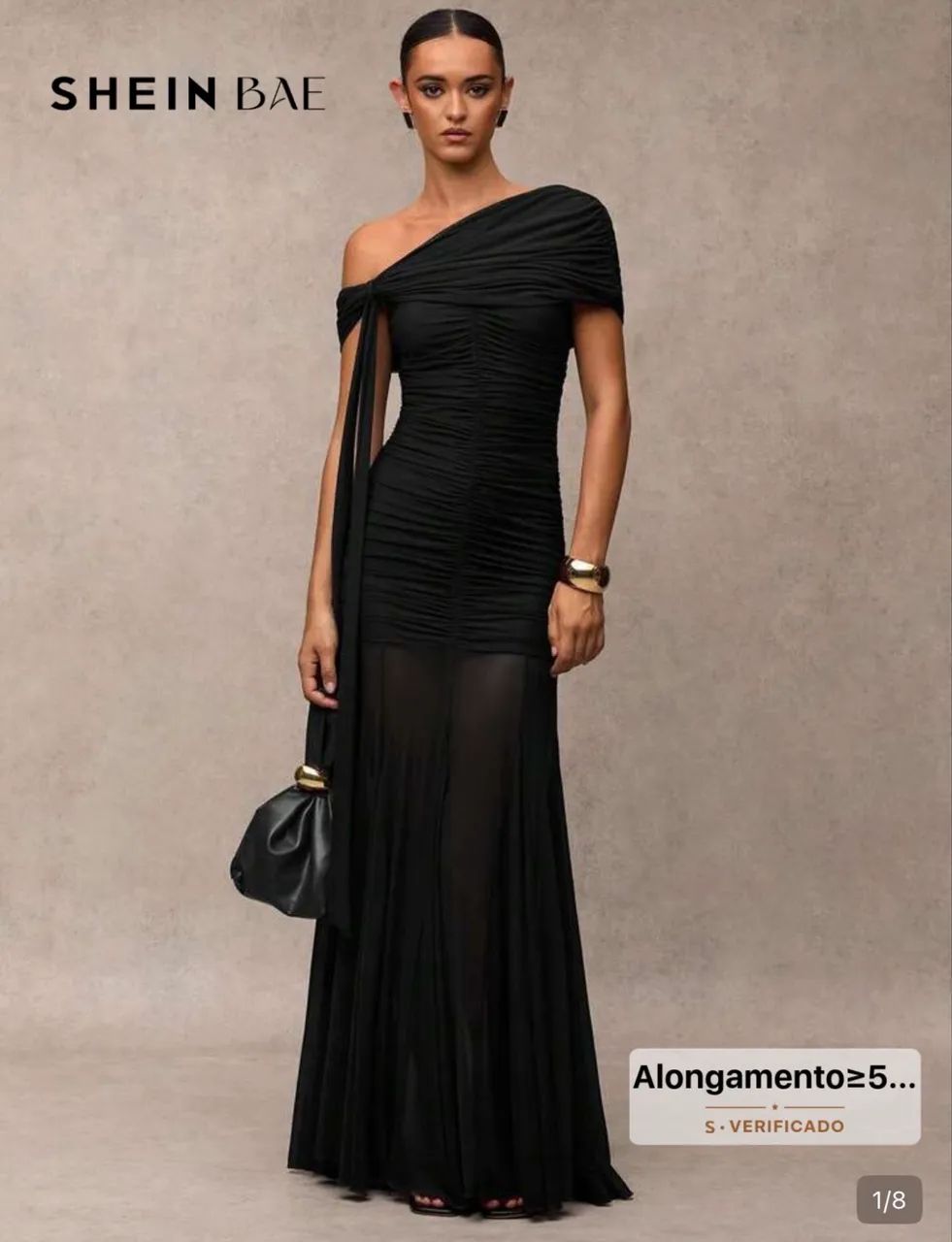 Vestido de festa preto