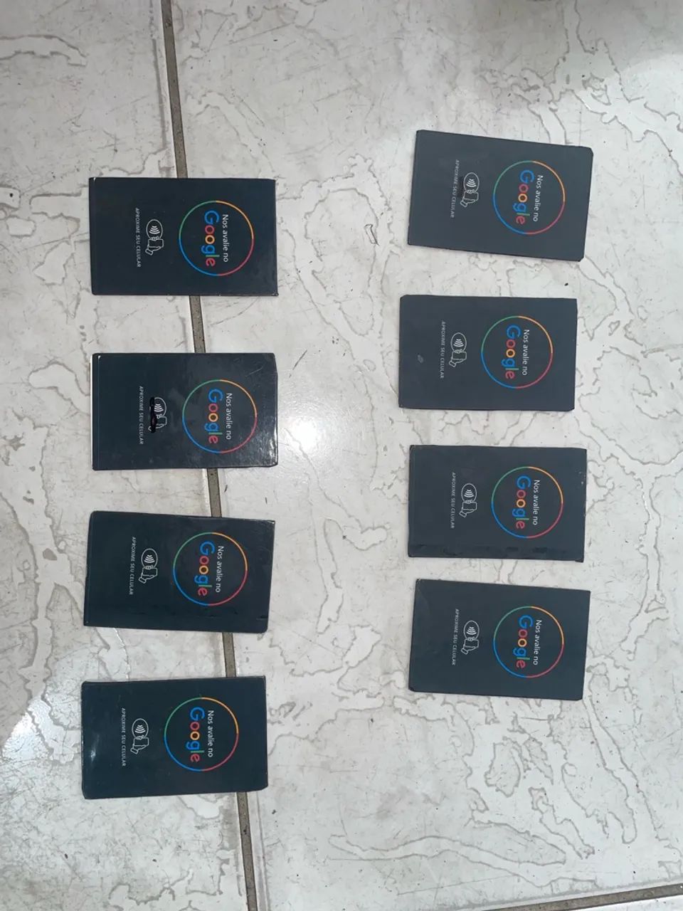 PLACA DE AVALIAÇÃO DO GOGLE COM NFC - Foto 3