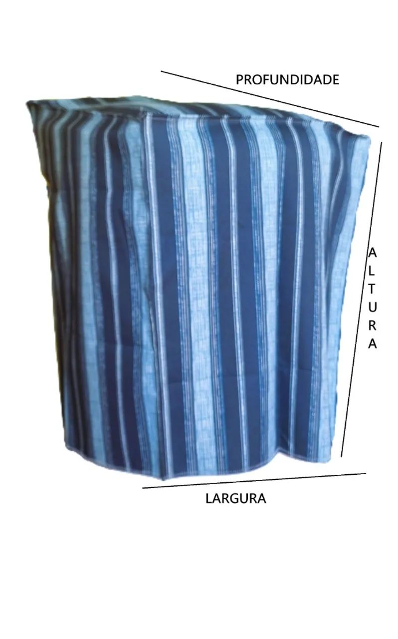 Capa Para Tanquinho Tecido Impermeável - Foto 2