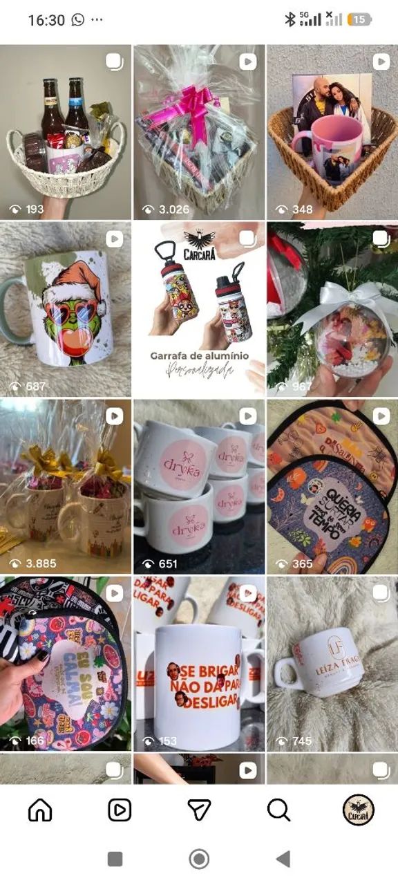 INSTAGRAM DE LOJA DE PERSONALIZADOS À VENDA - Foto 2