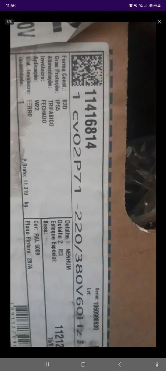 Motor bomba novo - Foto 3